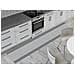 Tappeto Passatoia Cucina Antiscivolo Sottolavello Digitale Fantasie Varie 50x600 Bourbon Grigio - Foto miniatura 1