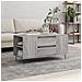 Tavolino Salotto Grigio Sonoma 102x44,5x50 Cm Legno Multistrato - Foto miniatura 1