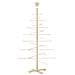 Albero di Natale Decorativo in Legno 150 cm Legno Massello Pino - Foto miniatura 2