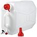 Tanica In Polietilene Con Rubinetto In Metallo - 15 L - Orizzontale - Foto miniatura 1