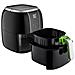 SFR 5321BK friggitrice Singolo 3 L Indipendente 1400 W Friggitrice ad aria calda Nero - Foto miniatura 3