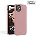 Cover Per Iphone 13 Pro Premium Silicone Microfibra, Rosa - Foto miniatura 4