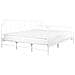 Letto Metallo Mauressac 180 X 200 Cm Bianco - Foto miniatura 3