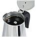 00111230 caffettiera manuale Moka 0,25 L Nero, Argento - Foto miniatura 3