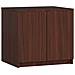 Sopralzo per armadio S60, 60x51x55 cm, Colore Weng? - Foto miniatura 1