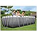 Piscina Con Struttura Rettangolare Rattan 4.04m X 2.01m X 1.00m Power Steel Bestway 56721 - Foto miniatura 6