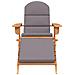 Sedia Adirondack Giardino con Poggiapiedi Legno Massello Acacia - Foto miniatura 2