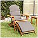 Sedia Adirondack Giardino con Poggiapiedi Legno Massello Acacia - Foto miniatura 4