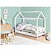 Letto Estraibile Per Bambini Legno Di Pino Crillon 90 X 200 Cm Bianco - Foto miniatura 1