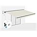Tenda Da Sole Semicassonata Motorizzata Fazzio 5x3m Beige - Foto miniatura 2