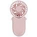 Mini Ventilatore Portatile Con Batteria Ricaricabile Con Cordino Per Appenderlo. 16,5x2,8x8 Cm. Colore Rosa - Foto miniatura 2