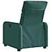 Poltrona Massaggiante Reclinabile Elettrica Verde Scuro Tessuto - Foto miniatura 5