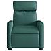 Poltrona Massaggiante Reclinabile Elettrica Verde Scuro Tessuto - Foto miniatura 9