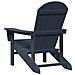 Sedi Adirondack  2 pcs Blu Navy 74x82x90 cm HDPE, Sedia Adirondack Blu Navy 74x82x91 cm HDPE - Foto miniatura 7