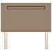 Testiera  Design Semplice Cappuccino 100 cm in Ecopelle - Foto miniatura 4