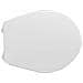 Copriwater Compatibile Per Wc Scala Vaso Gemma Forma 1 Bianco - Foto miniatura 1