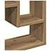 Mensola da parete Artisan Oak 36x16x90 cm in legno ingegnerizzato - Foto miniatura 8