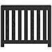 Copertura per radiatori Rovere Nero 104 x 20 x 82 cm - Foto miniatura 4