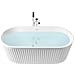 Vasca Da Bagno Freestanding Serena 170 X 80 Cm Bianco - Foto miniatura 2