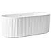 Vasca Da Bagno Freestanding Serena 170 X 80 Cm Bianco - Foto miniatura 4