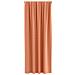 Tende con tende 2 pcs Terracotta 260x140cm Poliestere - Foto miniatura 4