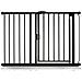 Safetots Cancelletto Per Scale A Pressione Con Chiusura Automatica, 111cm - 118cm, Nero Opaco - Foto miniatura 1