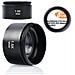 Lente Per Microscopio Stereoscopico 1,5x - Alta Qualità, Distanza Di Lavoro 45mm | Filettatura 48mm | Compatibile Con Modelli Specifici - Foto miniatura 1