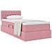 Letto con Contenitore con materasso Rosa 90 x 200 cm Velluto - Foto miniatura 3