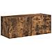 Set mobile TV 6 pcs Rovere fumé Legno multistrato - Foto miniatura 5