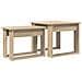 Set di Tavolini da Caffè 2 pcs Rovere Sonoma Legno multistrato - Foto miniatura 1