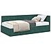 Struttura Letto Angolare con Materasso 2 pcs Verde Velluto - Foto miniatura 1