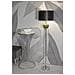 Lampada Da Terra Eva One In Vetro Verde E Grigio Con Paralume In Tessuto — Ø 40 Cm - Foto miniatura 6
