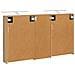 Set di Armadi da Bagno con lo scaffale 3 pcs 130 x 14,5 x 70 cm - Foto miniatura 9