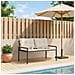 Panchina da esterno 2 -Seater 116 x 67,5 x 72 cm polyrattan - Foto miniatura 2