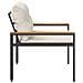 Panchina da esterno 2 -Seater 116 x 67,5 x 72 cm polyrattan - Foto miniatura 6