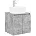 Set di Armadi da Bagno 4 pcs Grigio Cemento - Foto miniatura 5