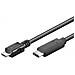 ICOC MUSB31-CMBM02 - Cavo SuperSpeed USB3.1 C Maschio / USB2.0 MicroB Maschio 20cm Nero - Foto miniatura 7