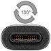 ICOC MUSB31-CMBM02 - Cavo SuperSpeed USB3.1 C Maschio / USB2.0 MicroB Maschio 20cm Nero - Foto miniatura 9