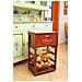 Carrello Vesuvio in Ciliegio con Portapane Deco Mattonelle - Foto miniatura 2