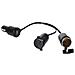 Spinotto Usb Con Doppia Presa Tipo Accendisigari 1 - Foto miniatura 6