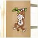 Orologio Da Parete Legno Cameretta Bambini Sunny Safari Td-0081ar - Foto miniatura 8