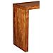 Tavolo Consolle in Legno Massello Finitura Miele 110x40x76 cm - Foto miniatura 2