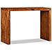 Tavolo Consolle in Legno Massello Finitura Miele 110x40x76 cm - Foto miniatura 7