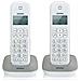 Telefono Cordless Gala Twin Bianco / Grigio - Foto miniatura 1