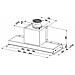 S.p.A. Cappa IN-NOVA SMART X A60 Integrato Acciaio Inox 360 m³ /h - Foto miniatura 4