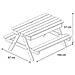 Tavolo Da Picnic Per Bambini Picsand 100x97x57 Cm J-jou054 - Foto miniatura 4