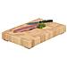 24801 Tagliere, Legno, Beige, 42x27x5.5 Cm - Foto miniatura 2