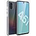 Cover Samsung Galaxy A51 Silicone Fronte Retro Trasparente - Foto miniatura 3
