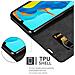 Custodia Compatibile Con Huawei P30 Lite In Nero Di Notte - Coperchio Protettiva Con Chiusura Magnetica, Funzione Stand E Tasca Per Le Carte - Foto miniatura 3