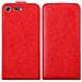 Custodia Compatibile Con Sony Xperia Xz Premium In Rosso Mela - Coperchio Protettivo In Design Flip Con Chiusura Magnetica - Foto miniatura 2